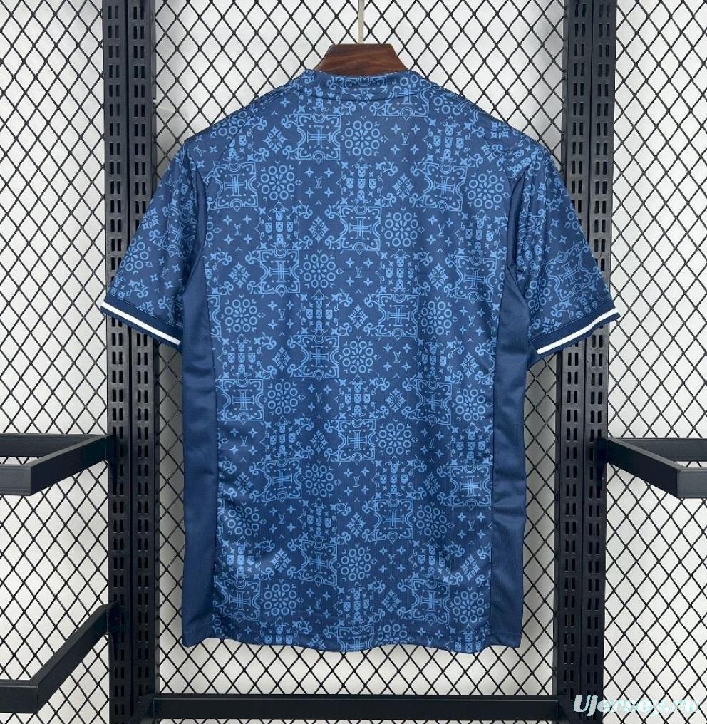 2025 Portugal Louis Vuitton Navy Special Jersey