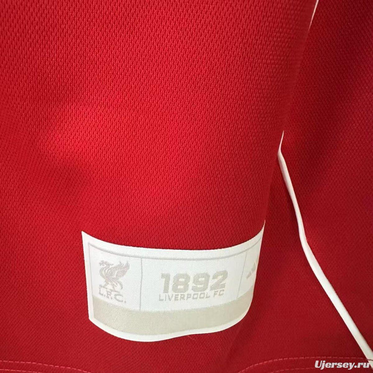 25/26 Liverpool US Pack Baseball Red Jersey