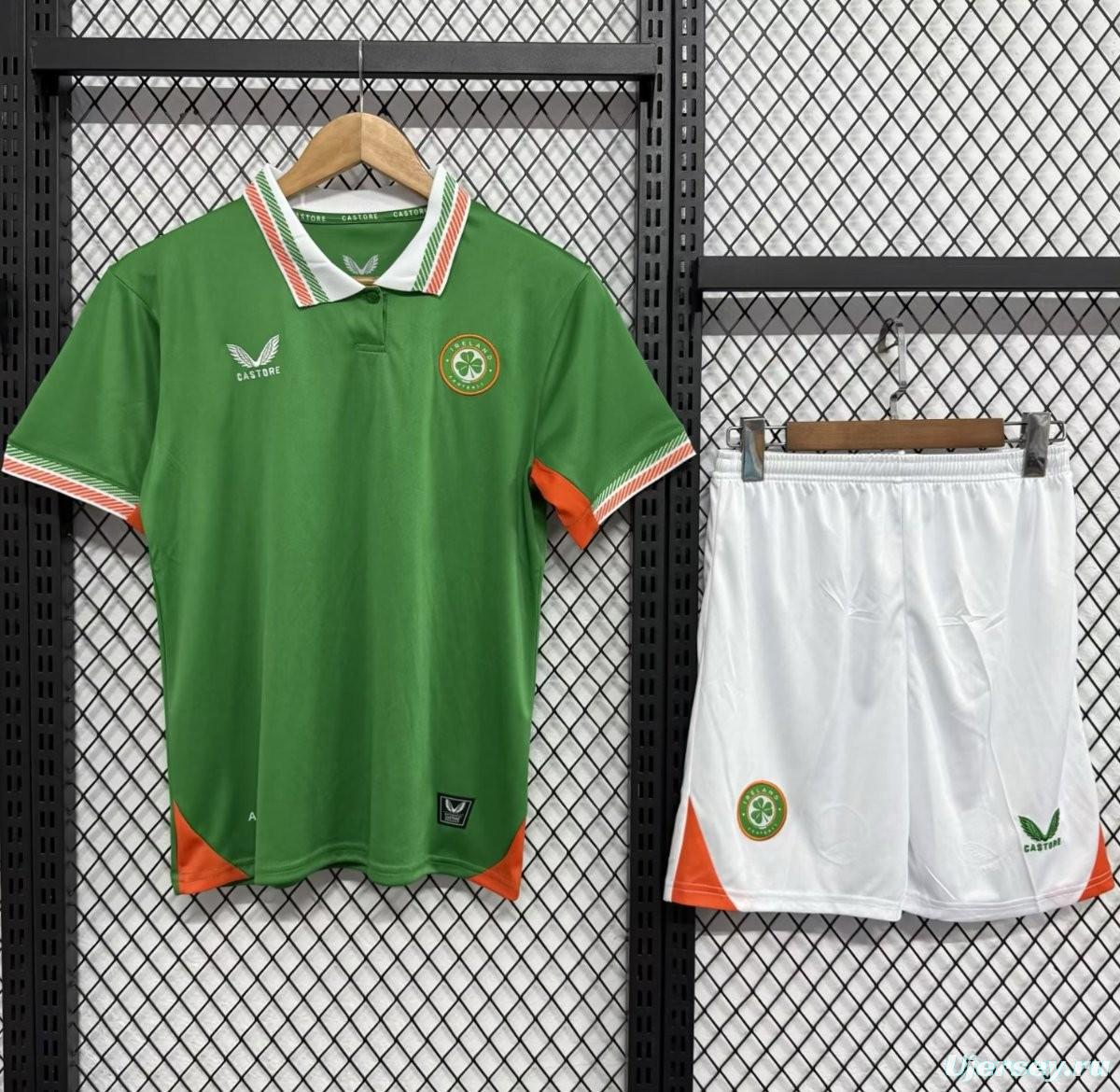 25/26 Kids Ireland Home Jersey