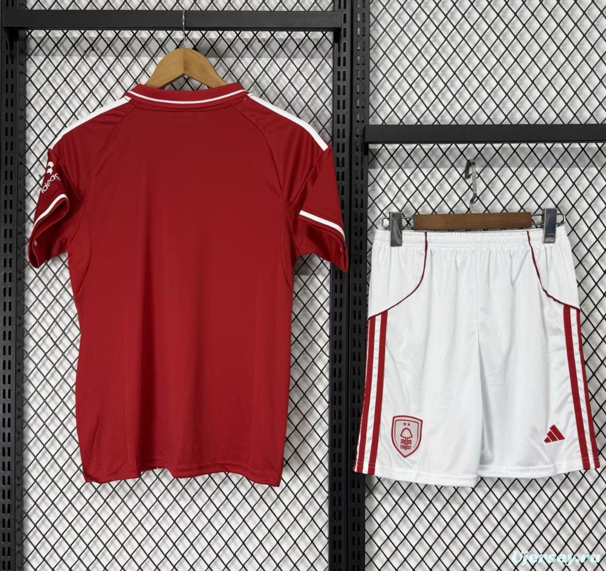 25/26 Kids Nottingham Forest Home Jersey