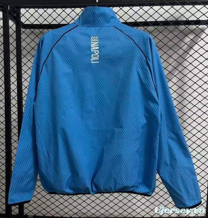 25/26 Napoli Blue Full Zipper Windbreaker