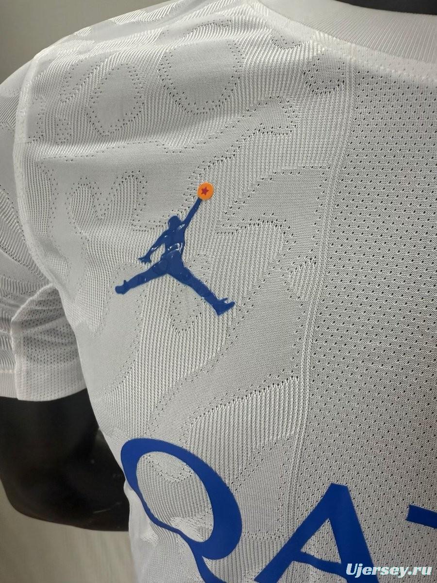 Player Version 25/26 PSG x Dragon Ball White Special Jersey