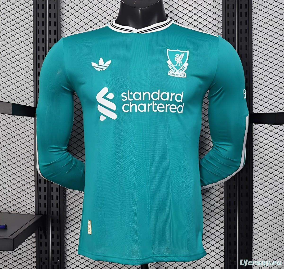 Player Version 25/26 Liverpool Third Long Sleeve Jersey