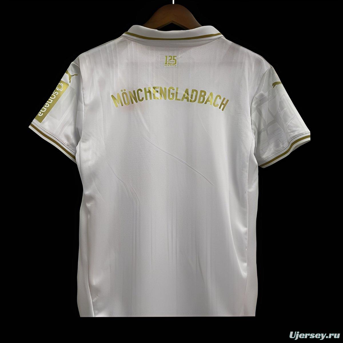 25/26 Borussia Monchengladbach White Pre-match Jersey