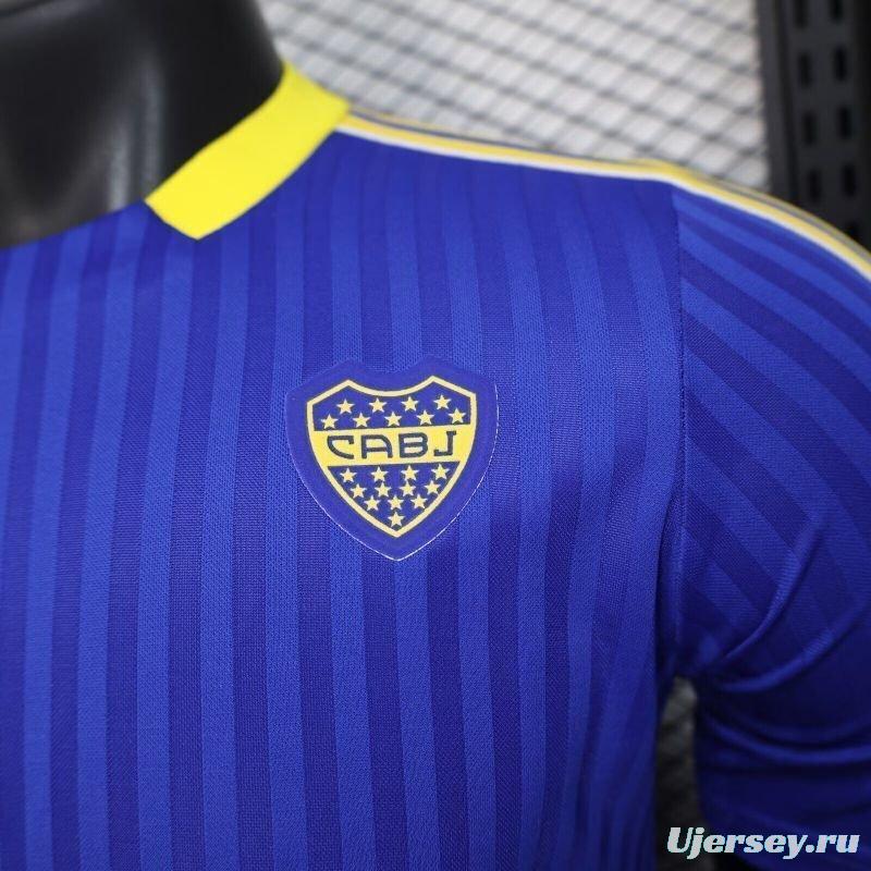 Player Version 25/26 Boca Juniors Adidas Original Terrace Icons Blue Jersey