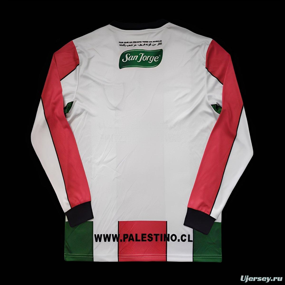 Retro Retro Palestino CD Home Long Sleeve Jersey