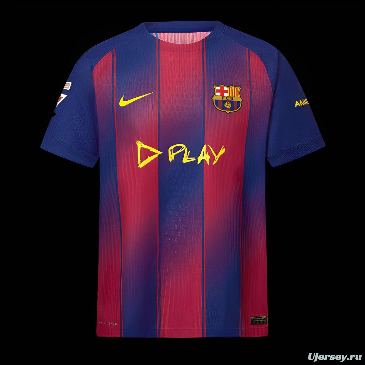25/26 BARCELONA x ED SHEERAN SIGNEE Edition Jersey