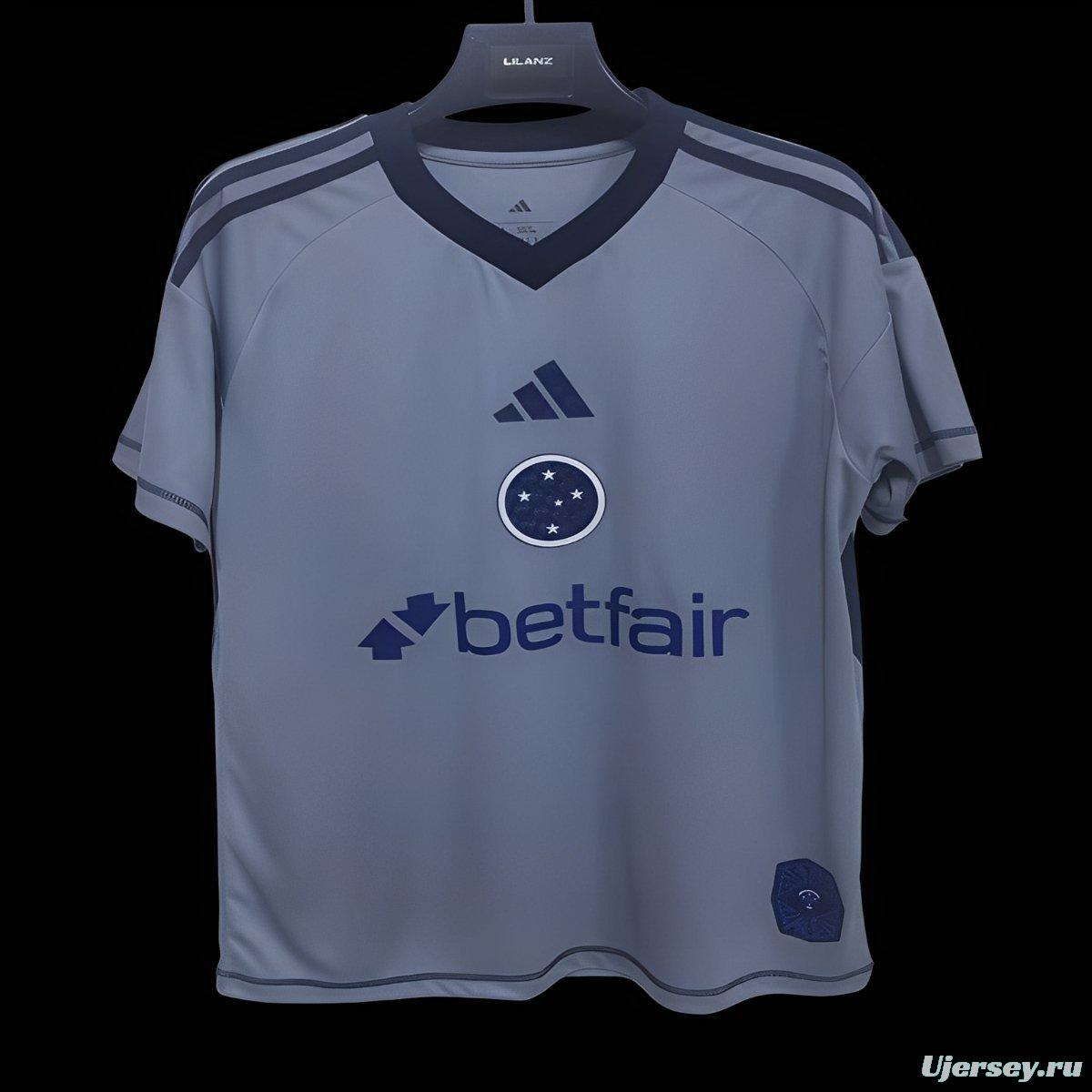 25/26 Cruzeiro Goalkeeper Grey Jersey