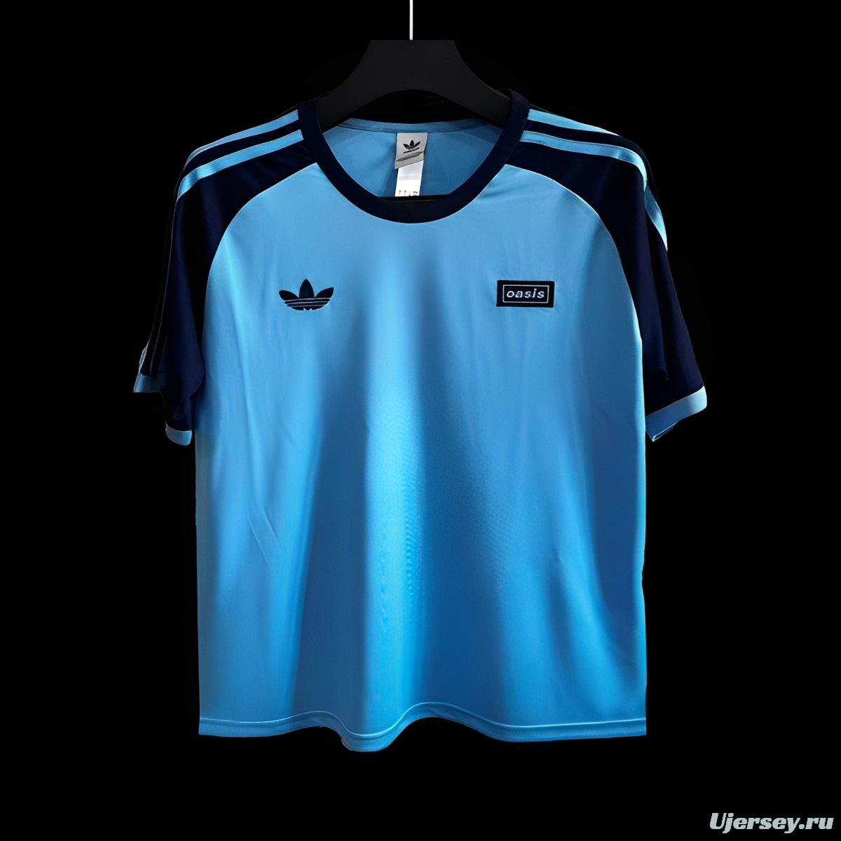 2025/26 Adidas Oasis Tour Blue Jersey