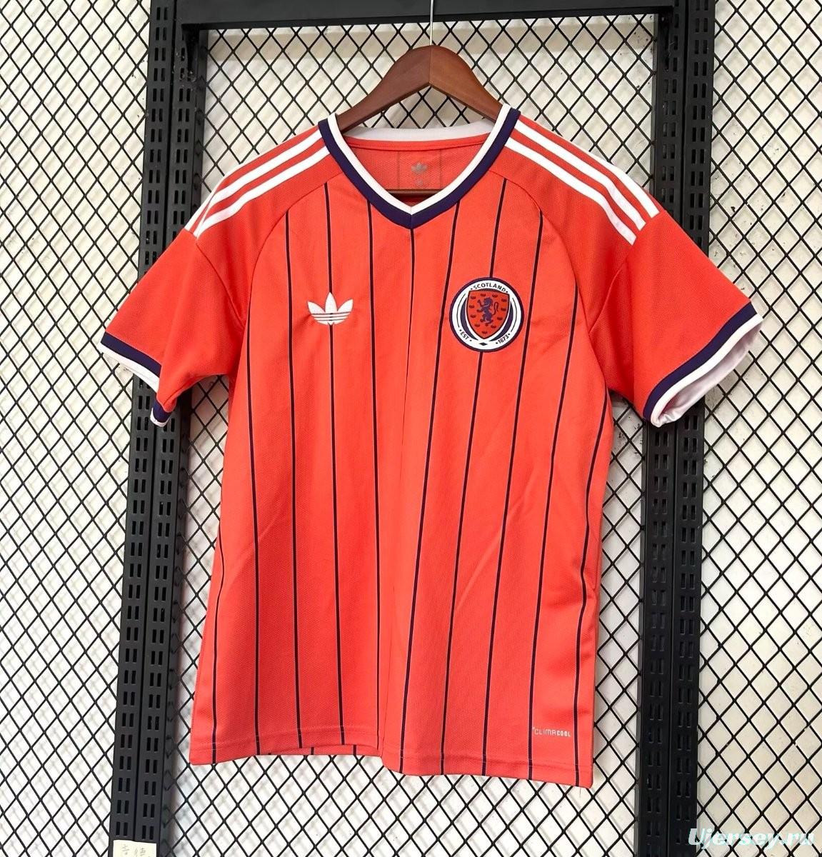 2026 Scotland Away Orange Jersey