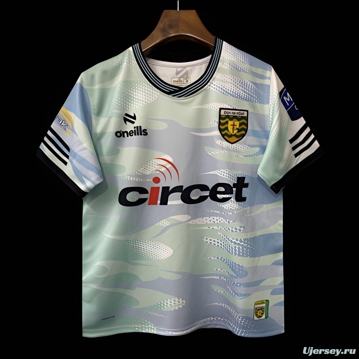 25/26 Donegal GAA Light Blue/Mint Green Away Jersey