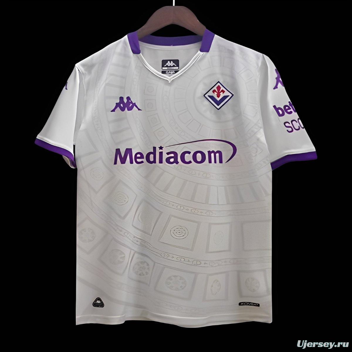 25/26 Fiorentina Away White Jersey