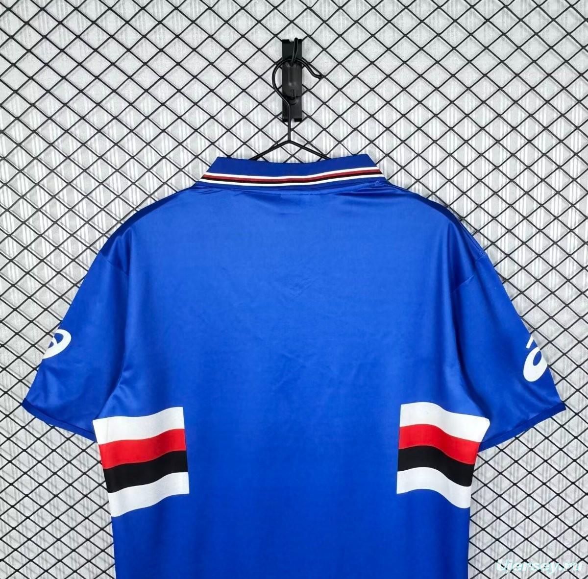 Retro 03/04 Sampdoria Home Jersey