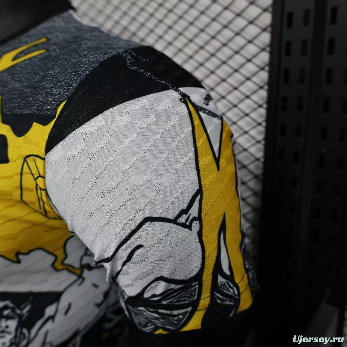 Player Version 25/26 Real Madrid Avengers White Pre-Match Jersey