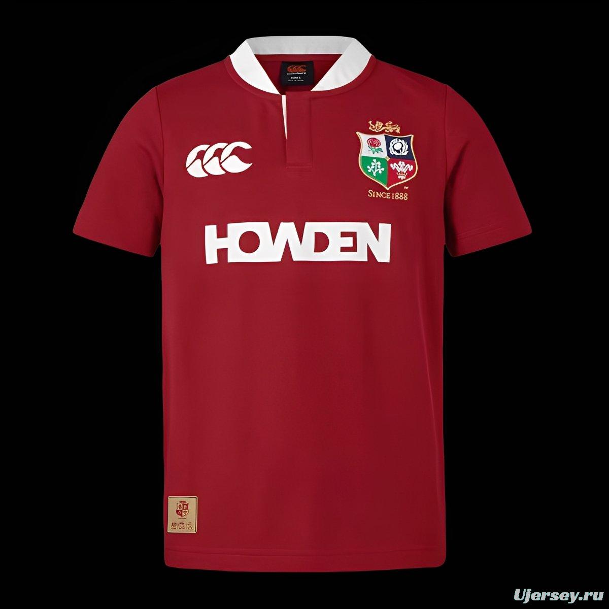 2025 Kids British & Irish Lions Red Jersey