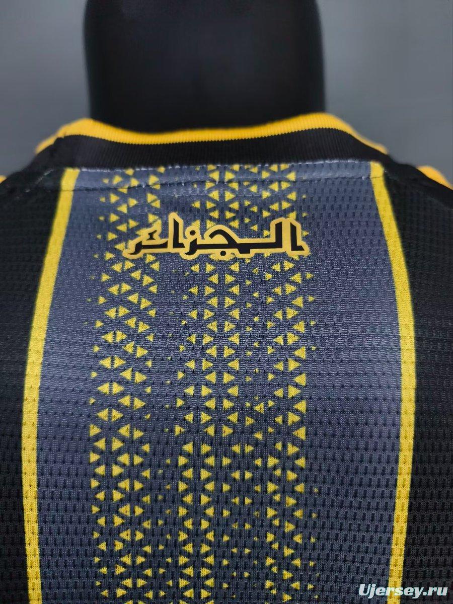 Player Version 2026 Algeria Black Jersey