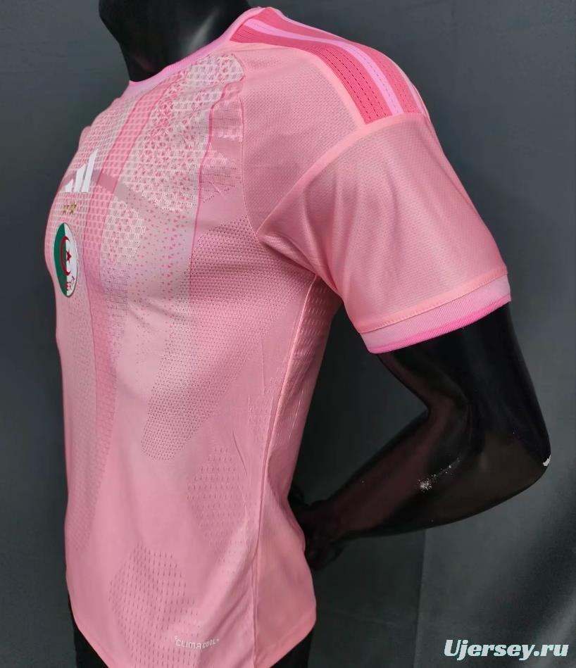 Player Version 2026 Algeria Pink Jersey