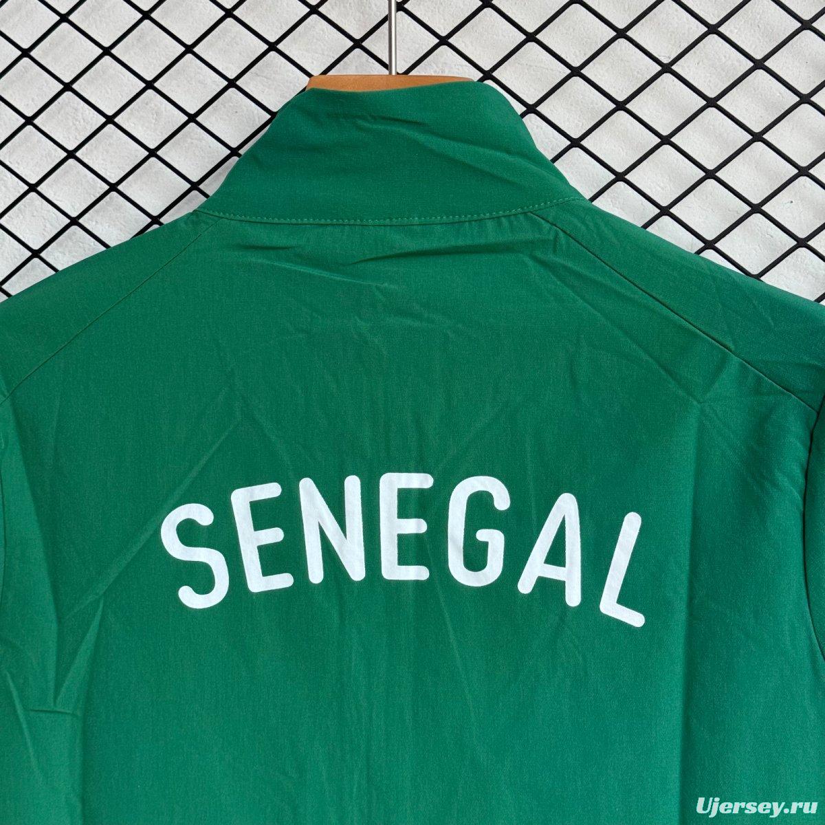 25/26 Algeria Green Full Zipper Windbreaker + Long Pants