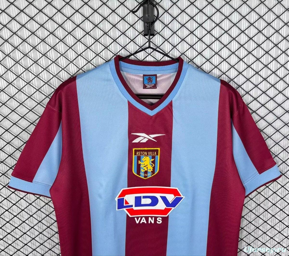 Retro 99/00 Aston Villa Home Jersey