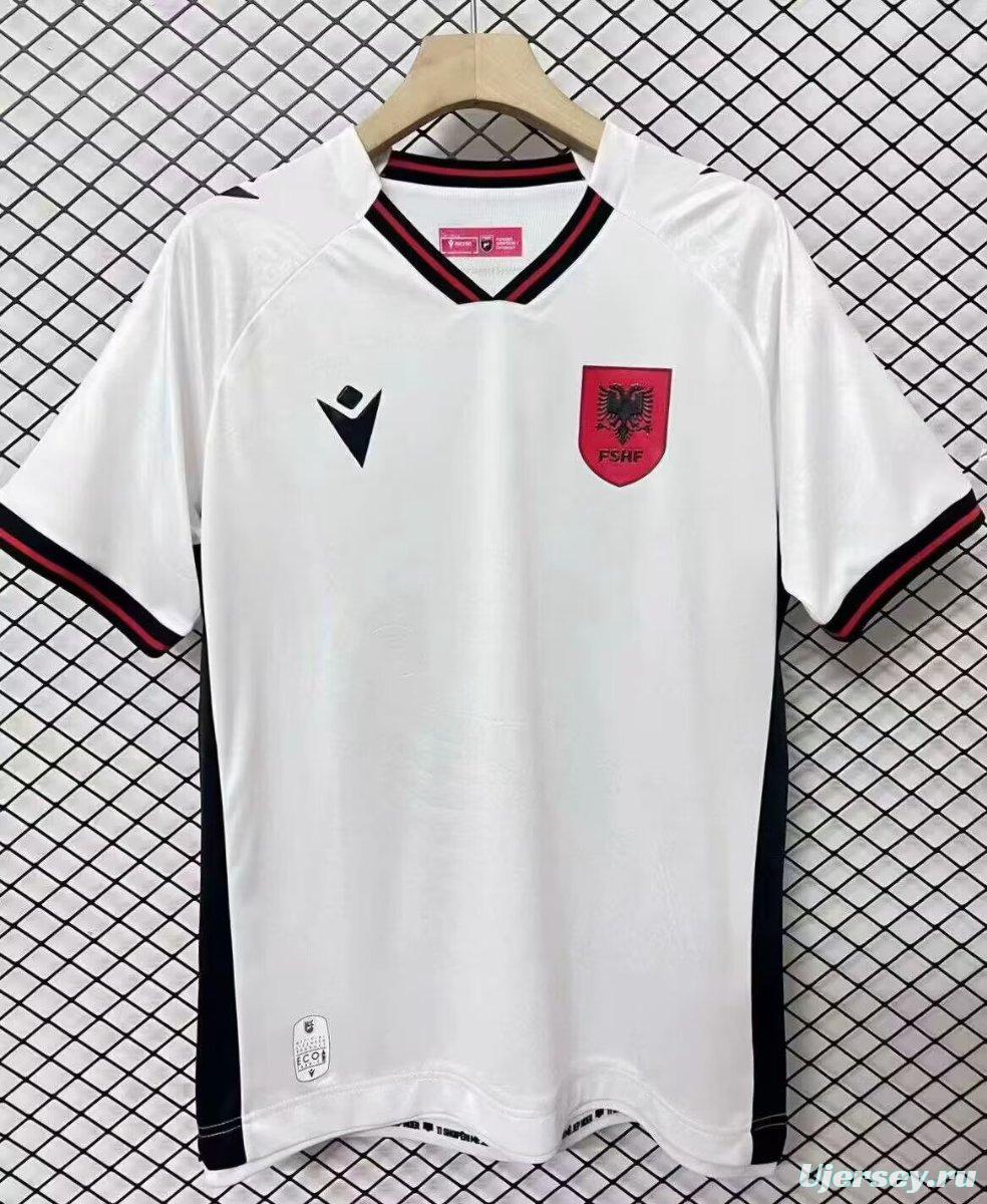 2025 Albania Away White Jersey