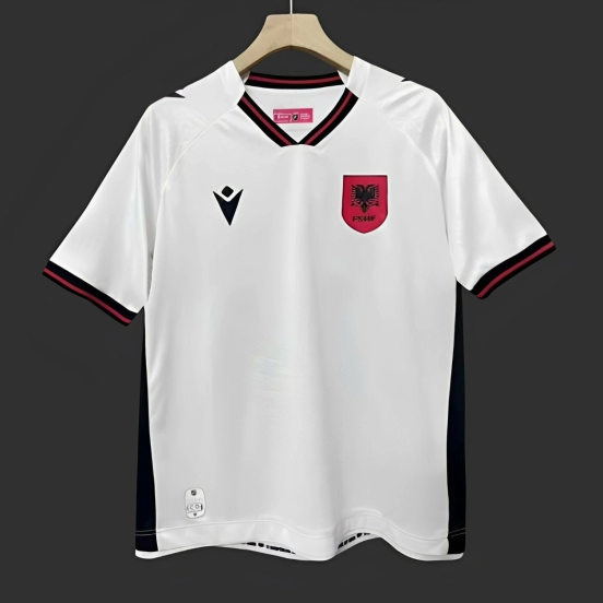 2025 Albania Away White Jersey