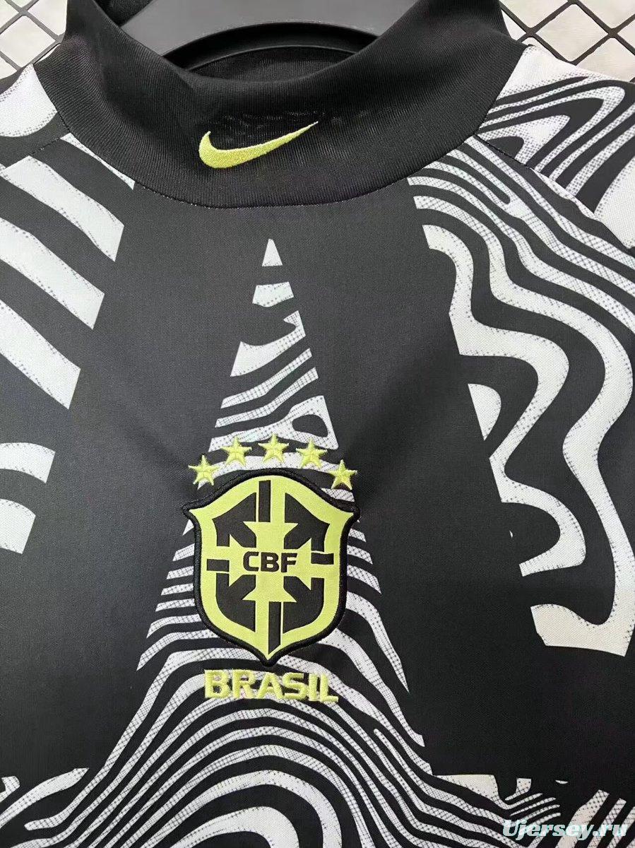 2026 Brazil Goalkeeper Long Sleeve Jersey