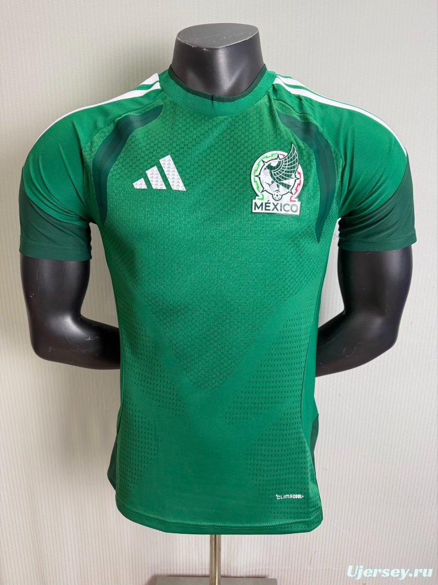 Player Version 2026 Mexico Green Training Pre-Match Jersey