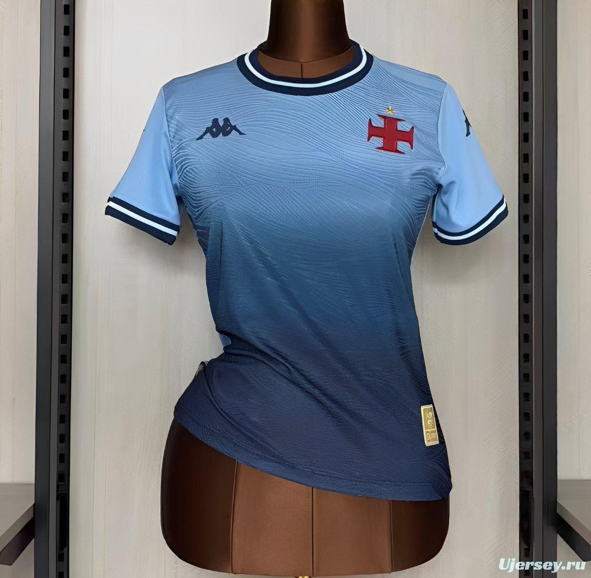 25/26 Women Vasco Da Gama Goalkeeper Blue Jersey