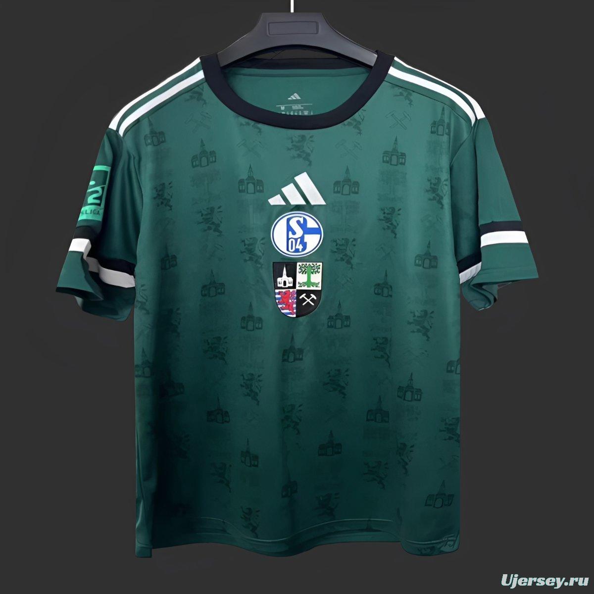 25/26 Schalke 04 Green 150Th Anniversary Jersey