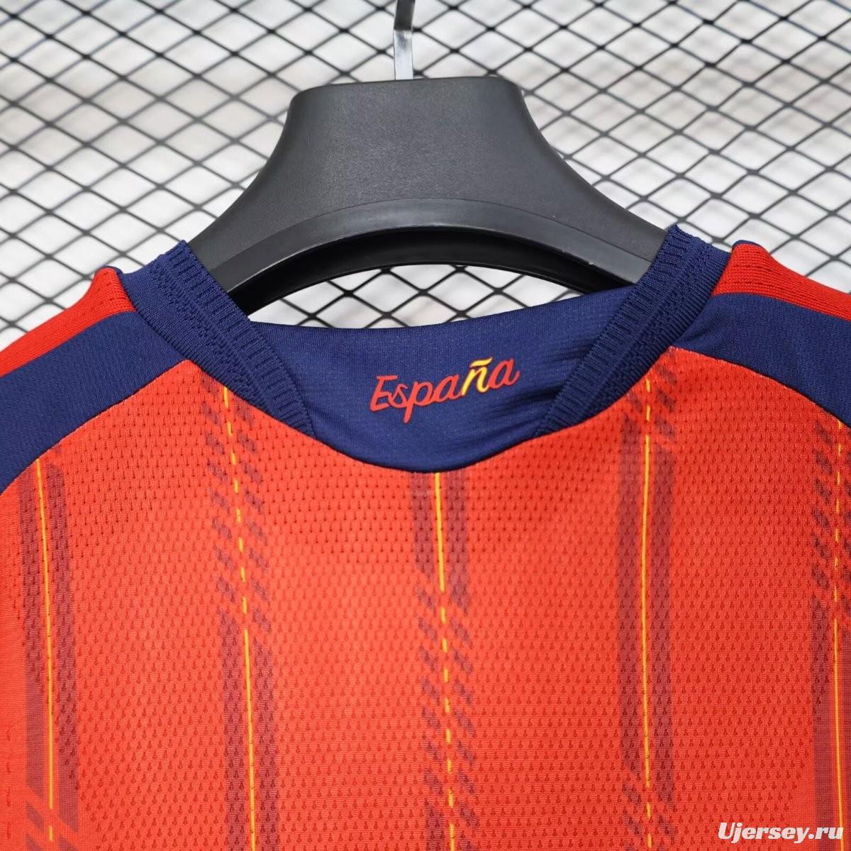 Player Version 2026 Spain Home Women Jersey