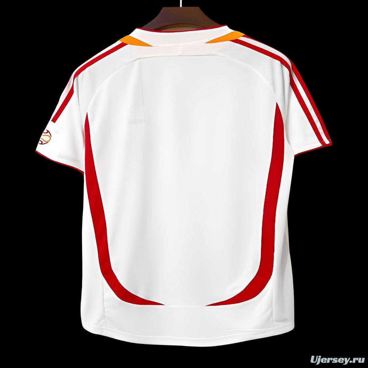 Retro 2006 Spain Away White Jersey
