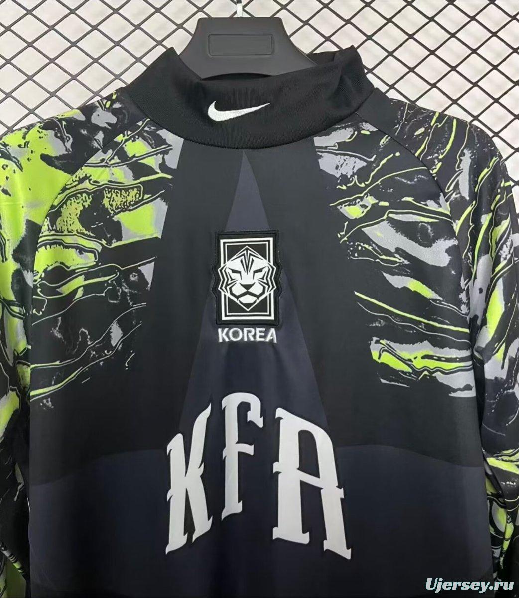 2026 South Korea Hollywood Goalkeeper Long Sleeve Jersey