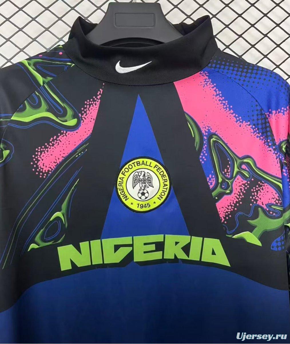 2026 Nigeria Hollywood Goalkeeper Long  Sleeve Jersey