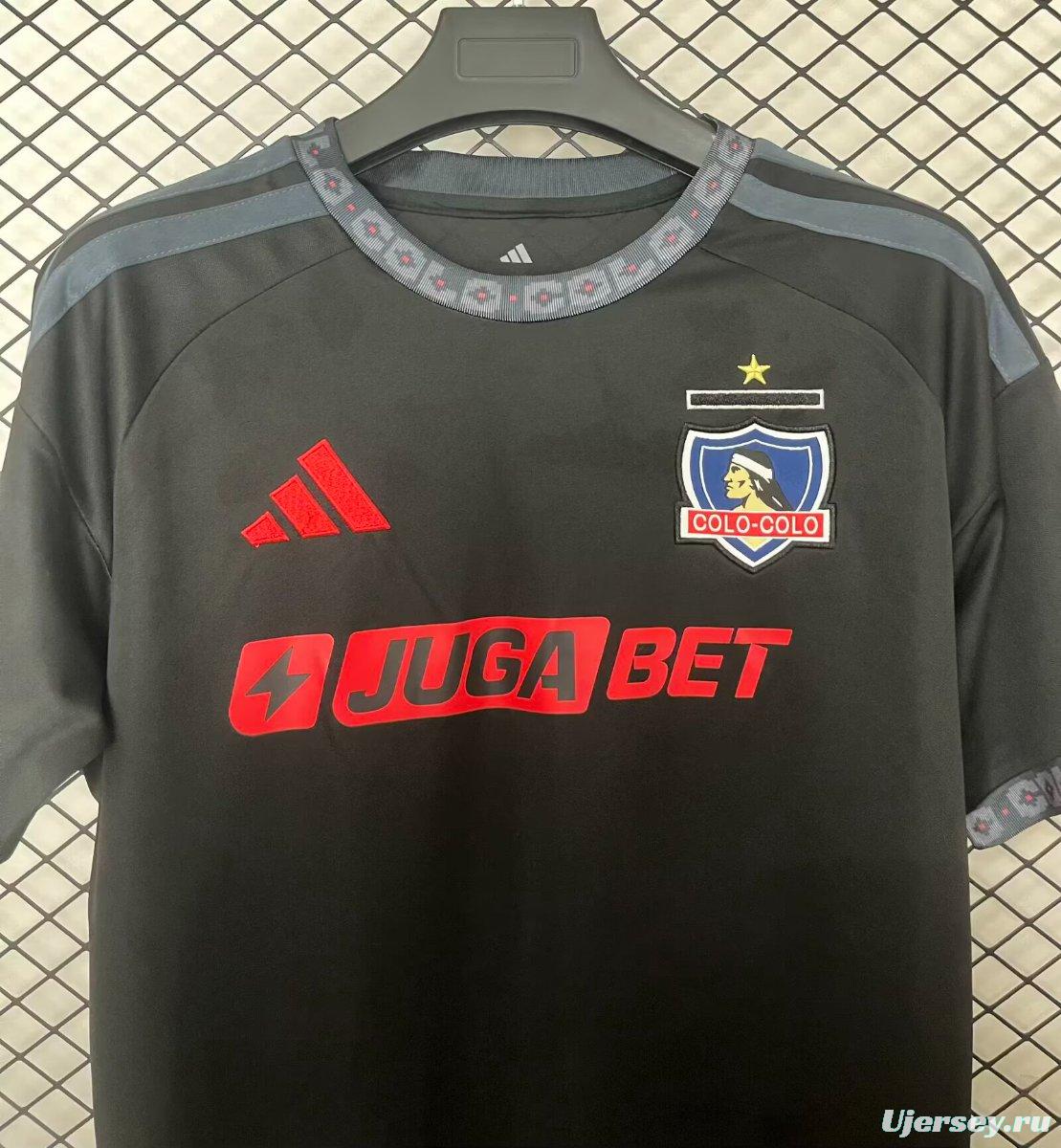 26/27 Colo Colo Away Black Jersey