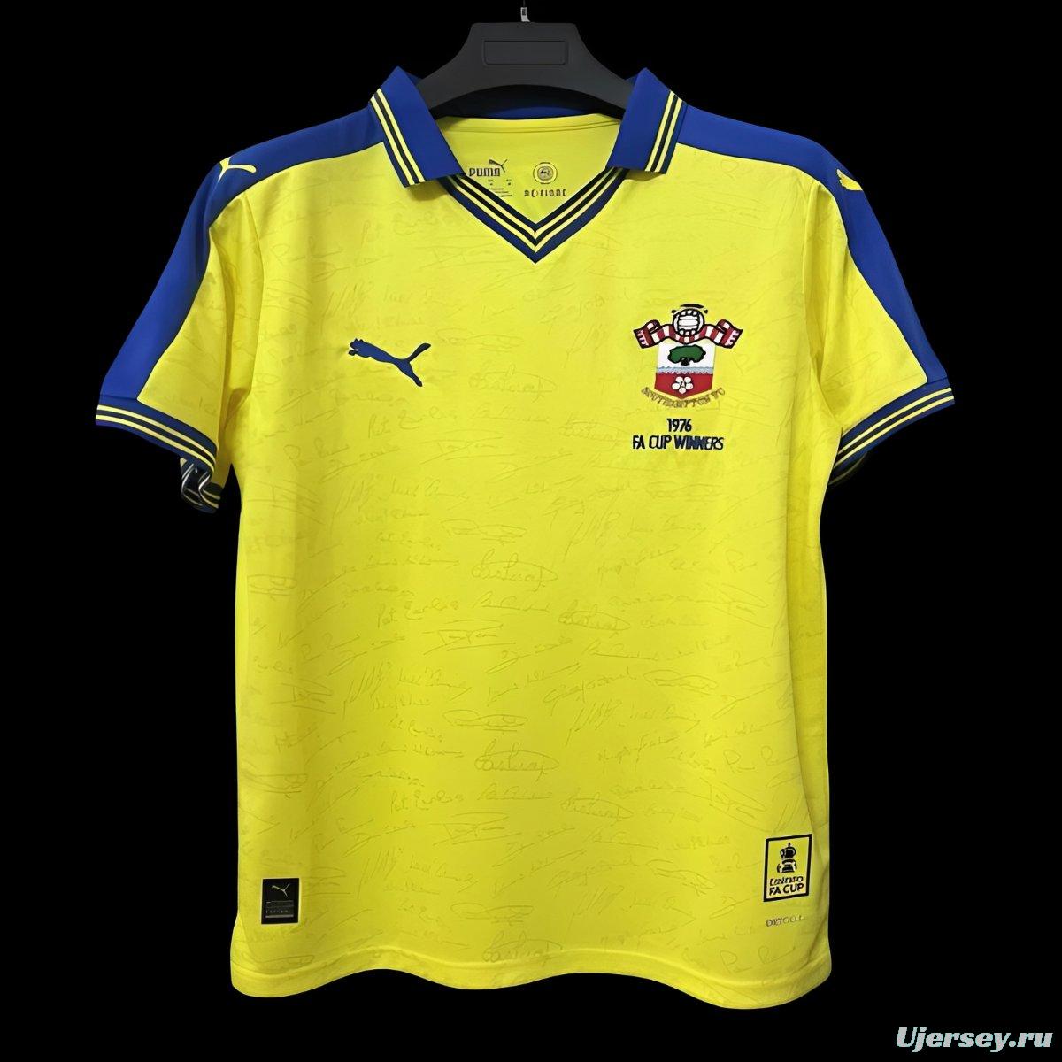 25/26 Southampton 125Th Anniversary Yellow Jersey