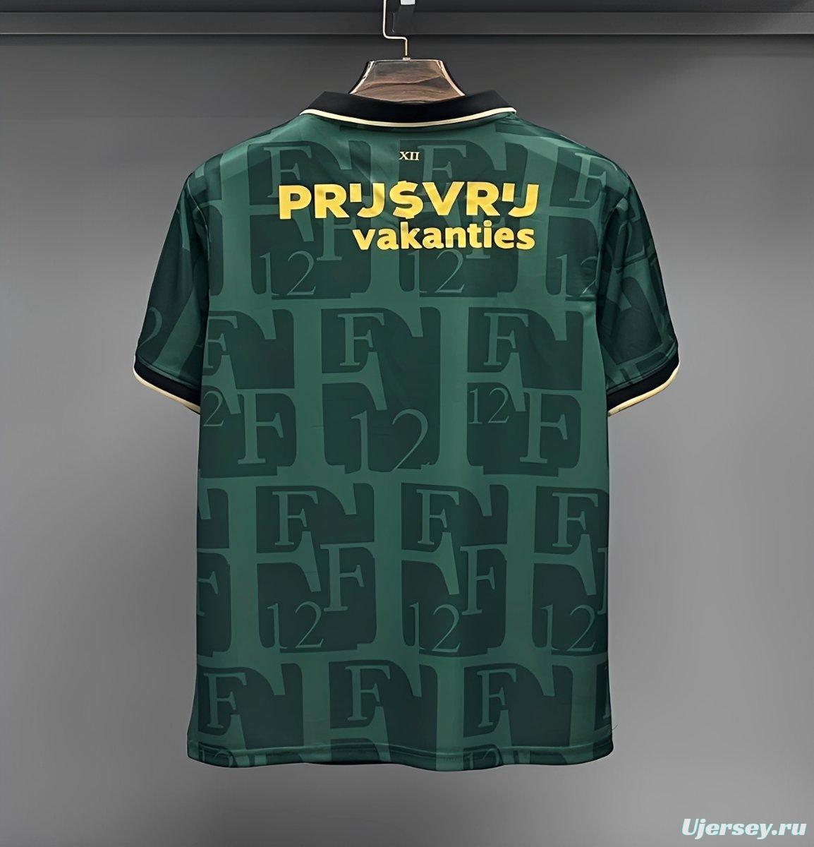 25/26 Feyenoord Rotterdam The Twelfth Shirt' Fourth Jersey