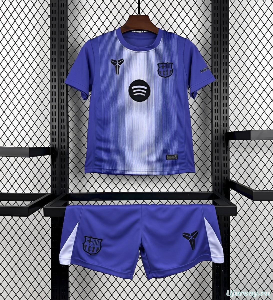 2025/26 Kids Barcelona Goalkeeper Kit