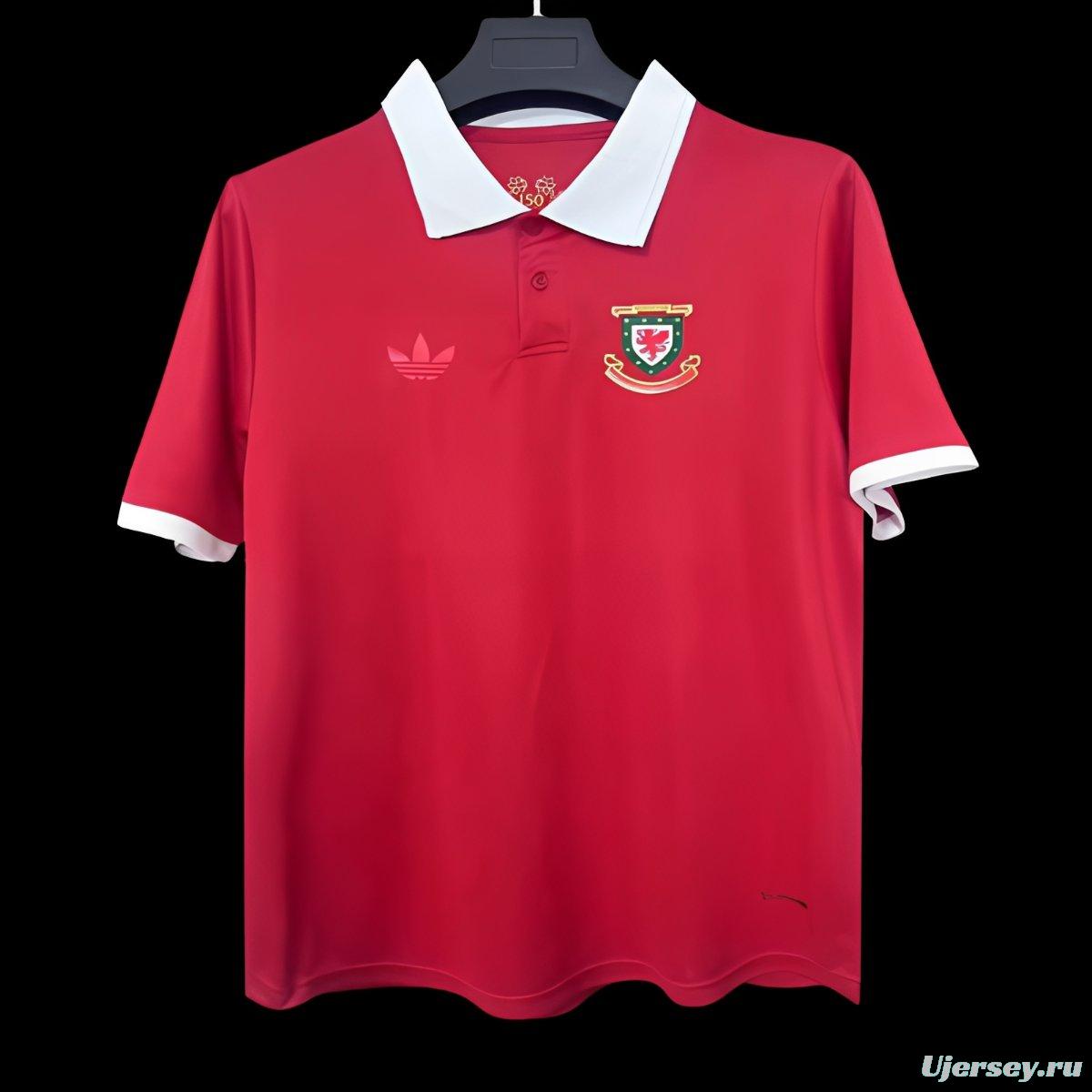 2026 Wales Home 150Th Anniversary Home Jersey