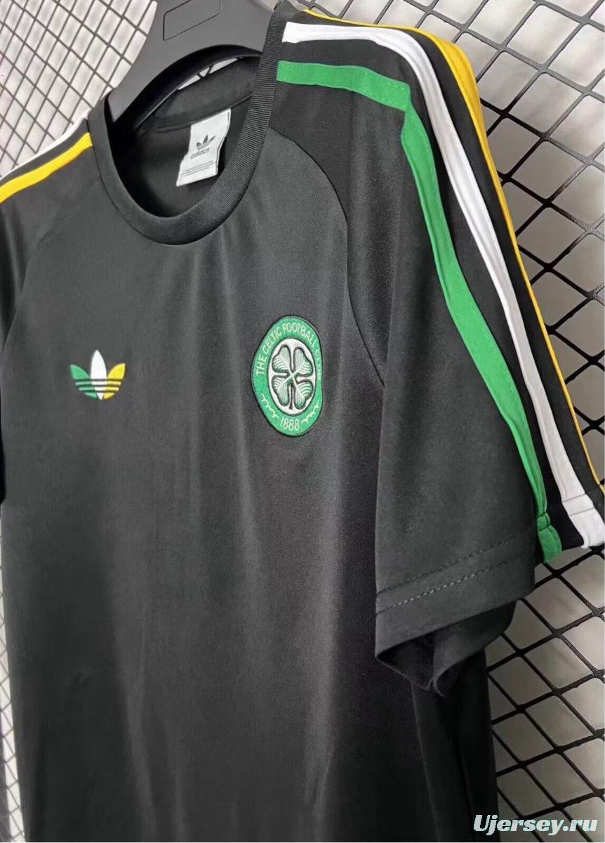 26/26 Adidas Celtic Origins Black T-Shirt