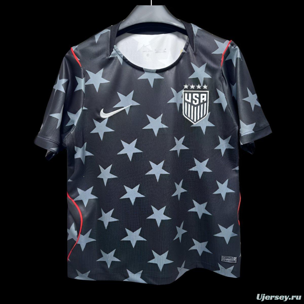 2026 USA Away Black Jersey