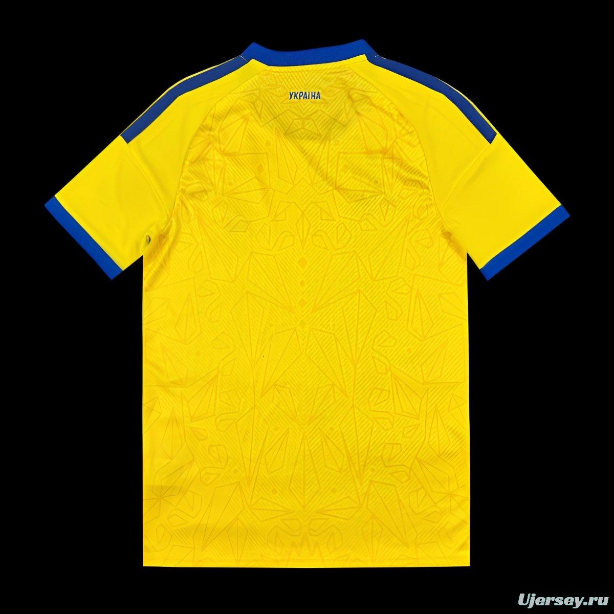 2026 Ukraine Home Jersey