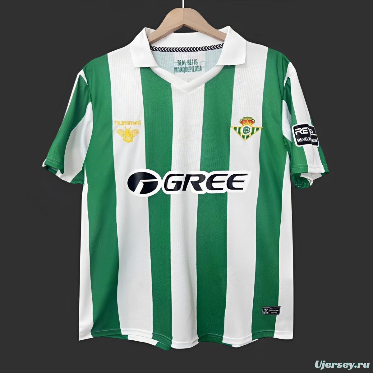 25/26 Real Betis Home Remake Vintage Jersey