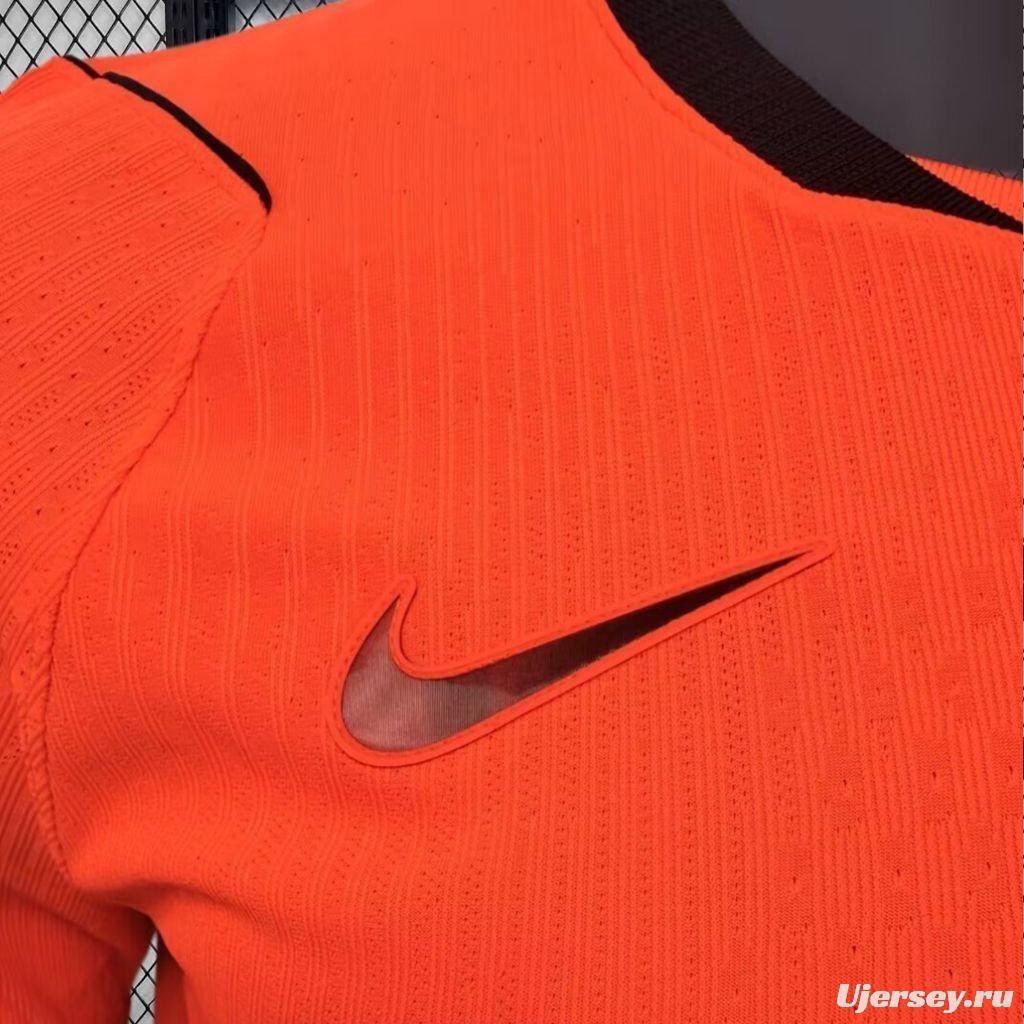 Player Version 2026 Netherlands Home Jersey