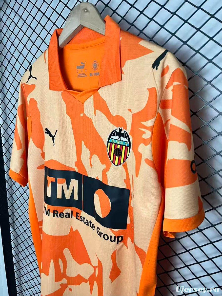 25/26 Valencia Puma Vintage Remake Orange Jersey