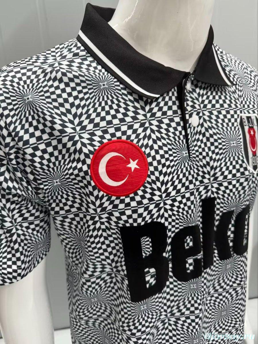Retro 91/92 Besiktas Home Jersey