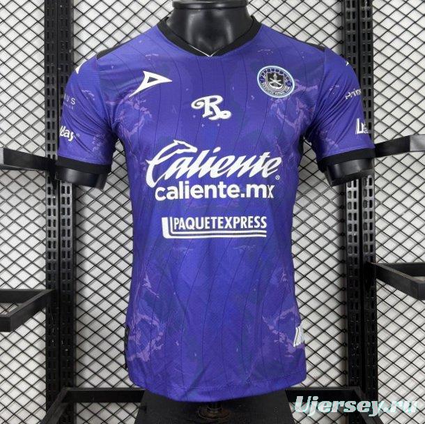 Player Version 25/26 Mazatlán FC Purple with Marble Wash Texture Jersey