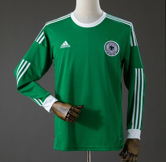 12/13 Germany Away Retro Long Sleeve Jersey