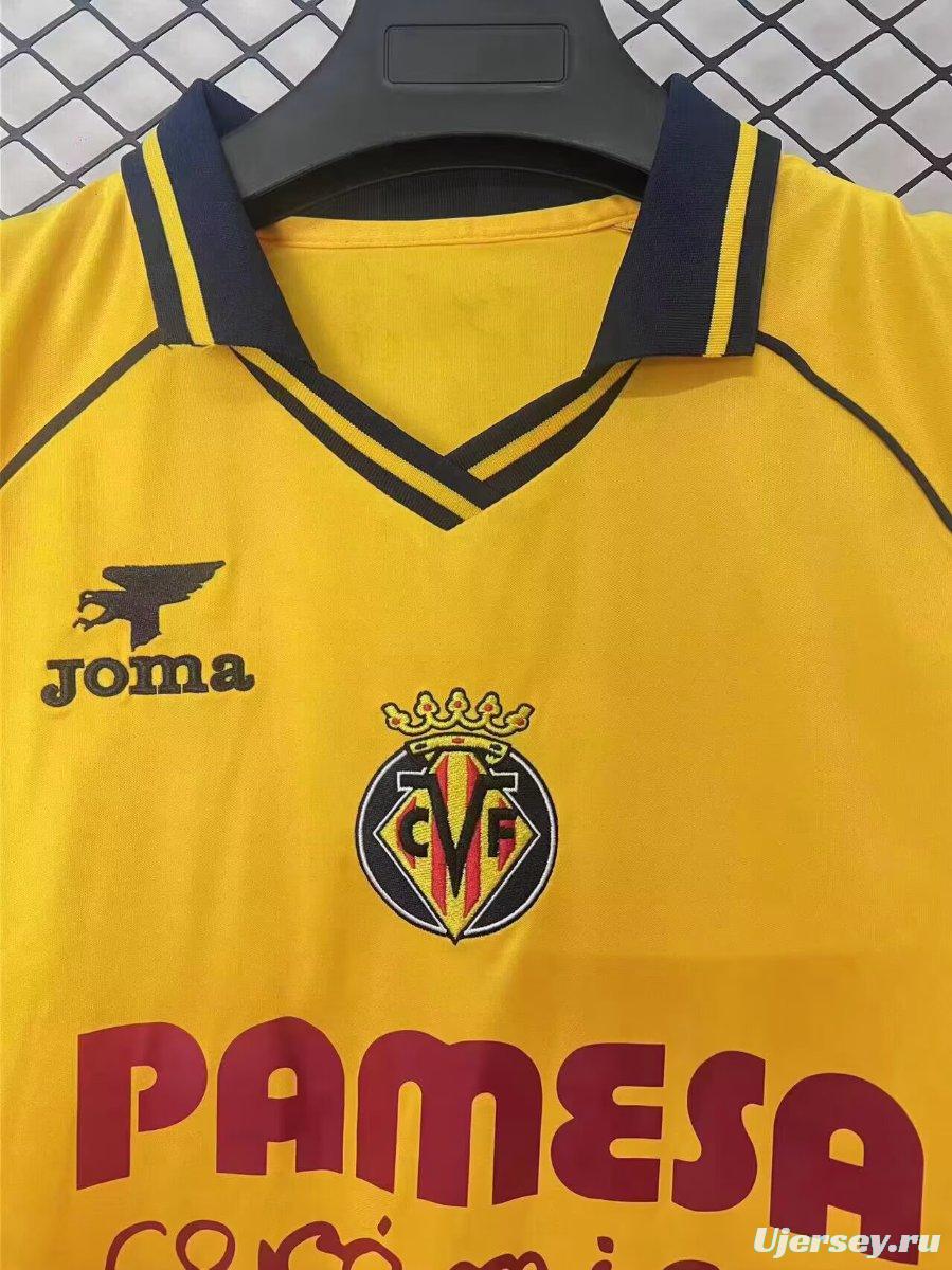 26/27 Villarreal Remake Vintage home Jersey