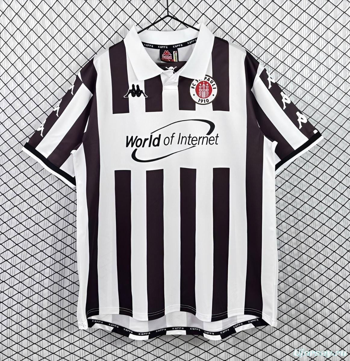 Retro 00/01 St. Pauli Home Jersey