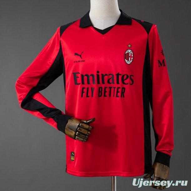 25/26 AC Milan X Slam Jam Fourth Long Sleeve Jersey
